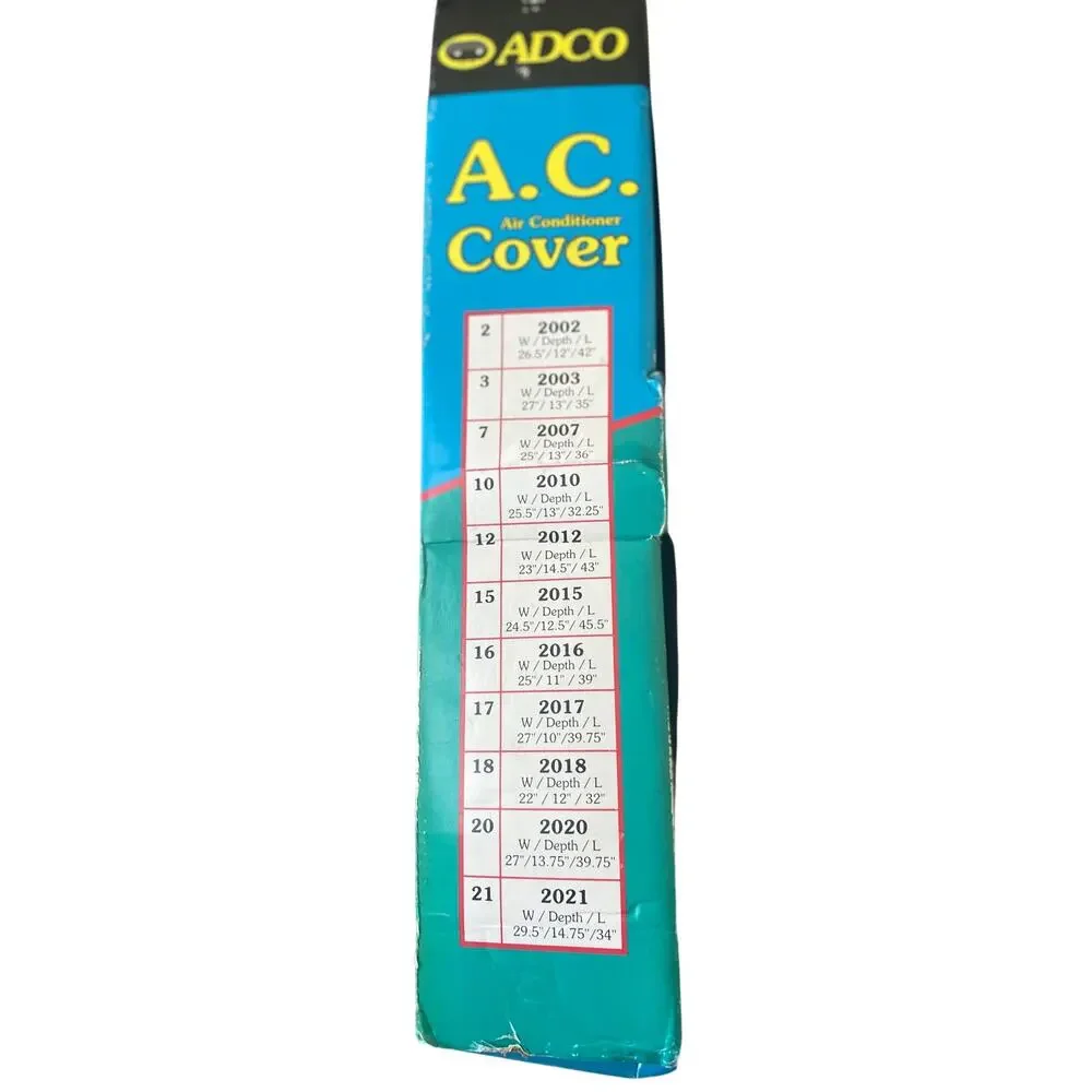 ADCO A.C. Air Conditioner Cover Colonial White